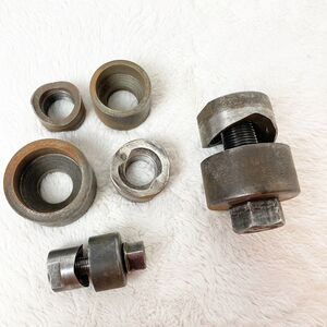 GREENLEE Round Conduit Knockout Punch Set AV249 322AV 1.25” 1” 3/4” 1/2”
